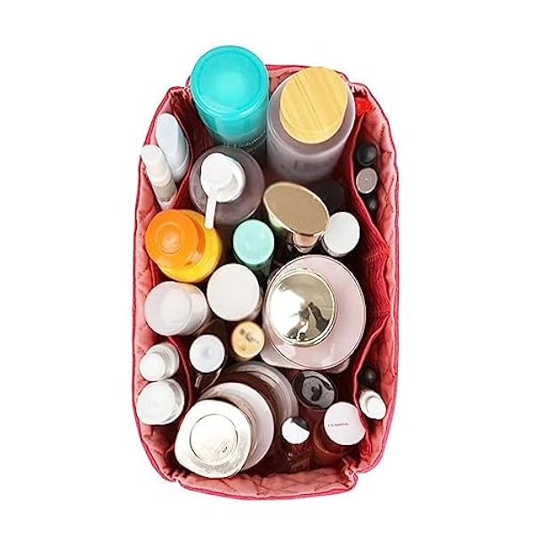 LEIGE Borsa for la conservazione del Prodotto for la Cura della Pelle Borsa for Cosmetici Borsa for Cosmetici da Viaggio Portatile da Viaggio di Grande capacità