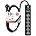 GE 6-Outlet Surge Protector, 10 Ft Extension Cord, Power Strip, 800 Joules, Twist-to-Close Safety Covers, Protected Indicator