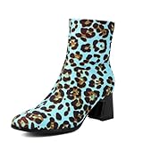 Construction en simili cuir/Panelles en suédine : Fabriquées en simili cuir de haute qualité, ces bottines offrent une apparence soignée et sophistiquée. Le cuir lisse non seulement a un aspect élégant mais garantit également la durabilité, les rendant adaptées à un port régulier au bureau ou dans un cadre décontracté.