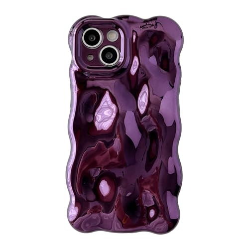 Coque iPhone 15 Plus violet élétro : l'accessoire tendance chic pour vos soirées citadines