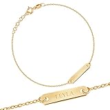 taufarmband junge silber 🎈 IDEALE GESCHENKIDEE FÜR KINDER: Der goldene Armreif ist ein perfektes Geschenk zur Geburt, zur Taufe, Erstkommunion, zum Kindertag, Schulanfang, Geburtstag eines Kindes oder zu Weihnachten. Dieses Exemplar wurde extra für Kinder kreiert. Das ist ein schönes Erinnerungsgeschenk für Ihren Liebsten!