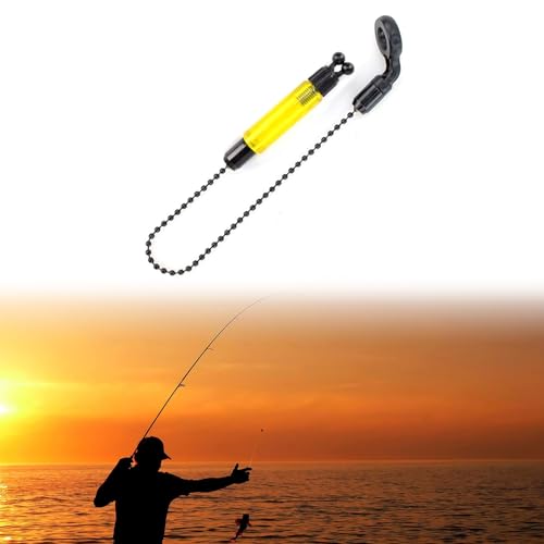 Doukesh Indicadores de mordida de Cadena de Pesca,Alarma de Indicadores de Mordedura de Pesca,Luz Avisador de Picada Pesca,Tensores Carpfishing,Alarmas de Pesca Carpfishing