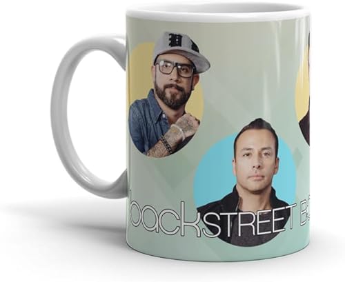 Miniatura 2 de Taza de café de cerámica blanca Backstreet Lavavajillas Microondas Taza Niños Cumpleaños Fiesta Vacaciones Seguro Boda Té 15 11 Oz Home