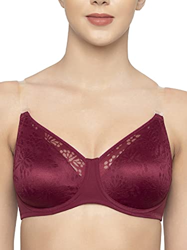 Image of Triumph Minimizer Women Bra Wired Non Padded Full Coverage Support Big Cup Bra with Padded Straps Reduces Bust by One Cup Size Comfortable Moulded High Support Bra for All Day Wear Pack of 1