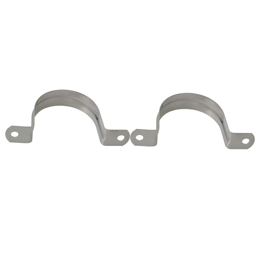 Yibuy 304 Edelstahl U-Klemme 50 Mm – 10 Stück, Für Rohre & Schläuche, Loch M6, Rostfrei