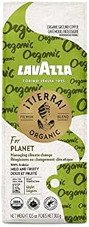 Lavazza ¡Tierra! Organic Planet Ground Coffee, Medium Roast, 10.5 Oz