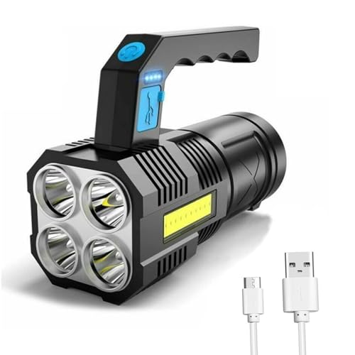 Lampe de poche LED rechargeable pour la pêche nocturne et le camping