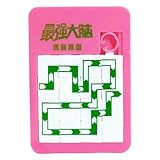 ⌒【Percepción visual】 El juego de rompecabezas de diapositivas está equipado con tipos de colores extravagantes, lo que ayuda a los niños a aprender los conceptos básicos de los colores y mejora la capacidad cognitiva de los niños.