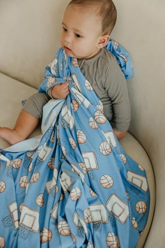 Image of Copper Pearl Swaddle Blankets for Newborns | Soft Stretchy Receiving Blankets for Boys and Girls | Large 46 x 46 Inch Baby Blankets | Lightweight and Breathable Swaddles | Dunk