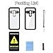 EFFUN Waterproof Case for Samsung Galaxy S9 Plus, Built-in Screen Protector, IP68 Rated, 6.2 Inch, Black