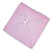 Ruilogod Küche Fuchsia Weiße Spitze Rand 4 Rippen Nylon Mesh Folding Lebensmittelabdeckung Regenschirm