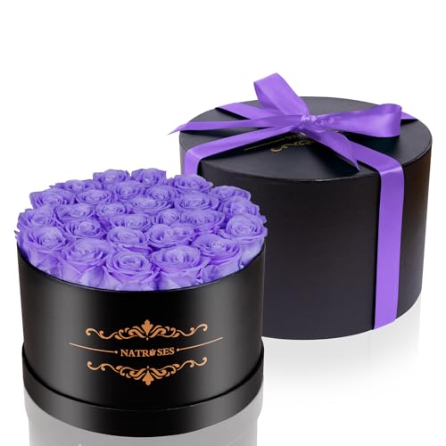 27 Preserved Roses in a Box Flowers for Delivery, Birthday Gifts for Women - Image 4