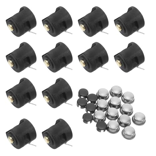 Tapas de botón para linterna POPETPOP de 22 mm, idóneas para acampada y actividades de exterior