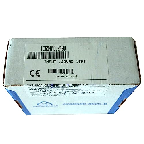 Módulo PLC IC694MDL240 sellado en caja original para automatización 2