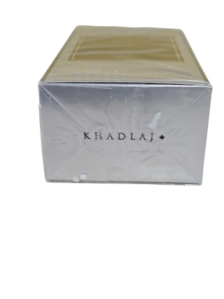 KHADLAJ Pure Musk Eau de Parfum, Premium Fragrance with Elegant Chrome Cap, 100ml