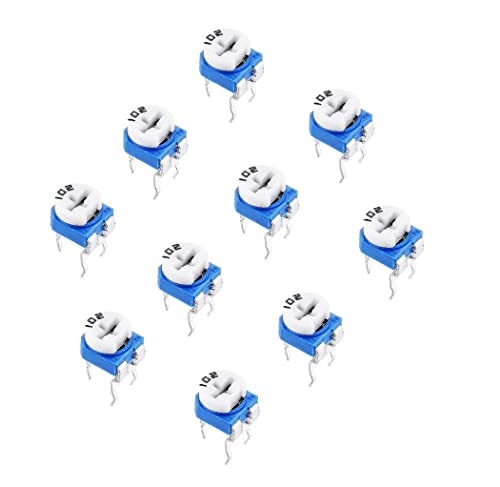 Image of AVS COMPONENTS 1K (102) Vertical PCB Preset Variable Resistor Trimmer Potentiometer pack of 10