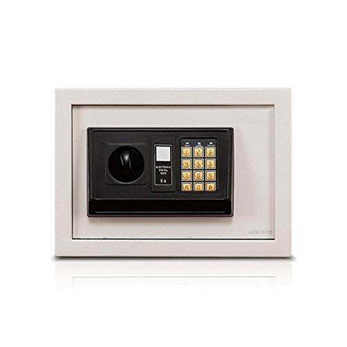 Coffre-fort numérique ignifuge et étanche en acier compact avec serrure pour ranger vos bijoux