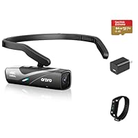 カメラ ウェアラブル式 ビデオカメラ1080P 60FPS FPV設計 Amazon | Ordro EP8 最新型 Vlog 4K ビデオカメラ ウェアラブル