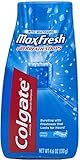 Colgate Max Fresh Liquid Toothpaste with Mini Breath Strips, Cool Mint, 4.6 oz