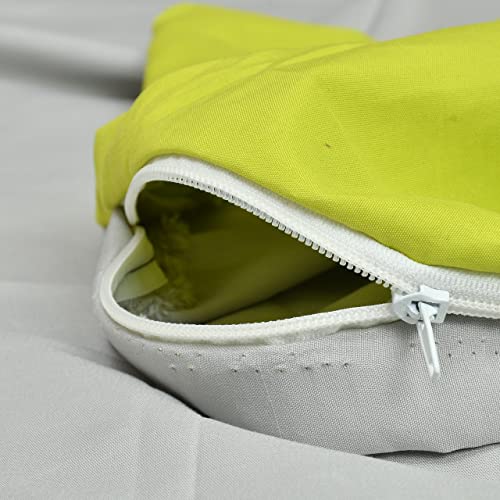 Image of Reversible Plain Glace Cotton Single Bed Quilt Cover /Duvet Cover /Rajai Cover /Blanket Cover with Zipper (60X90 Inches) (Green, Single)