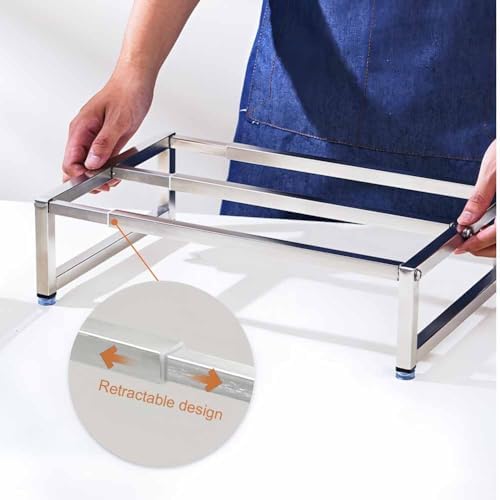 Commercial Spice Rack Set - Condiment Organizer & Dispenser for Sauces, Seasonings, Jams & Fruits - Perfect Topping Station (56x27x11 cm) for Kitchen & Dining