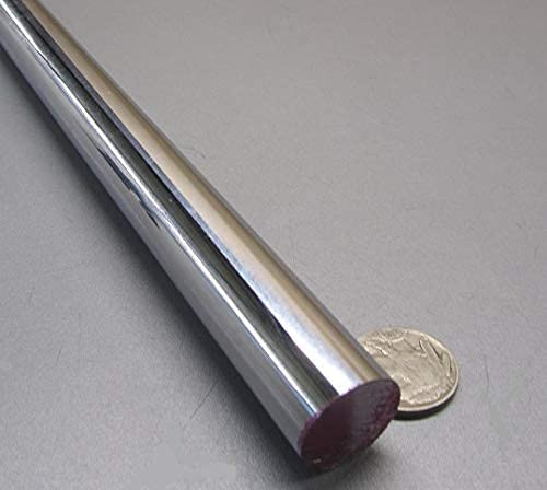 Chrome Plated 1045 Carbon Steel Shaft .750" (3/4") Diameter x 36" Long 1 pc