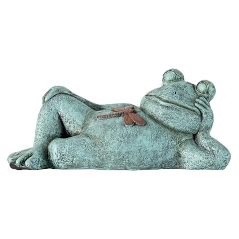 Alpine Corporation Relaxing Frog Statue Cover