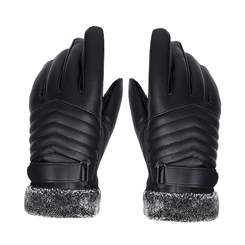 SHERCHPRY Winter Touchscreen Workout Gloves Thicken Warm Protection for Outdoor Exercise Cycling and Riding