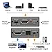 HDMI Audio Embedder Inserter Digital Analog Audio + DVI to HDMI Support TOSLINK Optical 3.5mm Jack AUX Sound Input 4K60Hz 18Gbps HDR HDCP2.2
