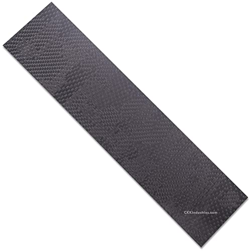 Carbon Fiber Handle Material - (Python Skin) - (Strip) - (1)(3 x 12 x 0.125) - (USA Made) - Premium Quality - (by EZSMITH)