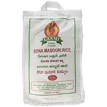 Laxmi, Sona Masoori Rice, 10 PoundLB