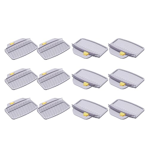 ELAYARD 6 pares Asas Elevadoras para Tapa de Inodoro Herramienta Portátil para Levantar Asiento sin Contacto Directo Compatible con Varios Modelos Fácil Instalación para Baño y Hogar