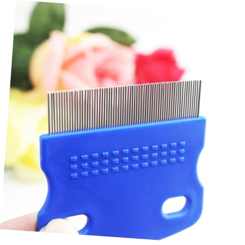 INSIME Professional Head Lice and Nits Removal Comb for Women's Hair | Stainless Steel Antilice Treatment Remover for Eggs | Pack of 1