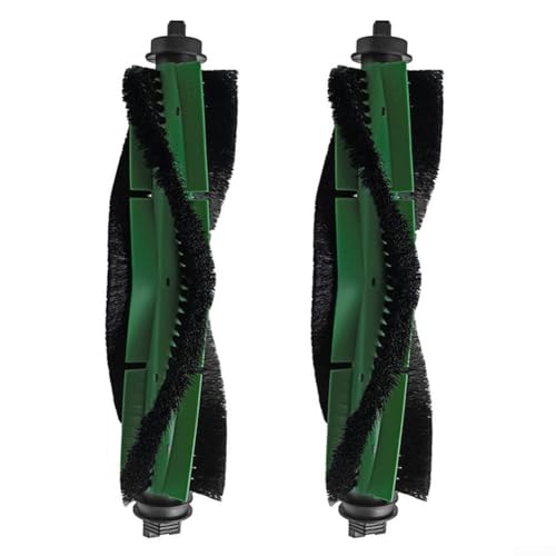 Robot Cleaner Central Roller Brush Replacement Fits For Conga 8490 and For Ultimate Ultra Power Home, Enhances Cleaning Efficiency on Multiple Floor Surfaces (2 PACK)