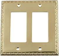 Vista 20 de Nostalgic Warehouse Egg & Dart Deco - Cubierta para placa de interruptor de salida eléctrica