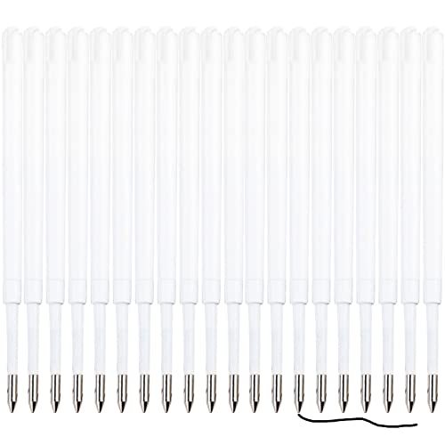 Hlpha 20 Pieces Ballpoint Pen Refills Black Ink 1.0Mm Medium Point Smooth Writing Pen Refills Replacement Gel Ink Refills For Retractable Ballpoint Pen School Office Supplies #TOP8