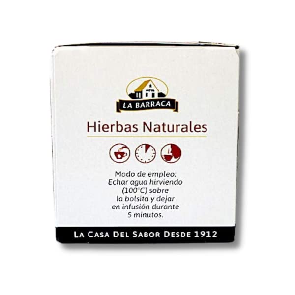 La Barraca Infusión 8 unidades x 10 Sobre Sobre (80 SObres) Sobres Cassia Angustifolia - Infusiones Naturales Hierbas Naturales