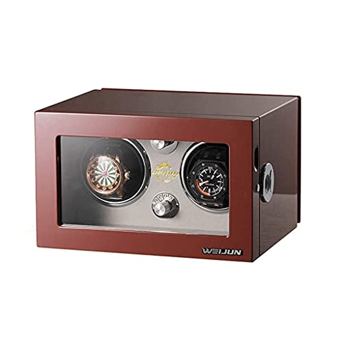 Boîte d'affichage de la montre haut de gamme avec enrouleur automatique 2 pièces et finitions LED