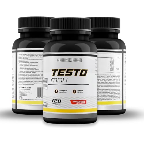 Miniatura 7 de Testosterona Hombre Energía, Fuerza, Musculación Y Vigor Maca Andina, Ginseng, Tribulus Y Taurina Estimulante Energético Mejora El Rendimiento Deportivo Y Muscular Vigorizante 120 Cápsulas