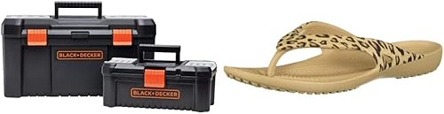 Beyond by BLACK+DECKER - Paquete de caja de herramientas, 19 pulgadas y 12 pulgadas (BDST60129AEV)