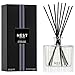NEST New York Reed Diffuser, Cedar Leaf & Lavender - 5.9 fl oz - Fragrance for Up to 90 Days - Reusable, Refillable Glass Holder - Includes 8 All-Natural Reed Sticks - Flame Free