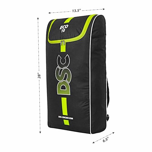 Image of DSC Polyester ECO-10 Cricket Kit Bag, Black