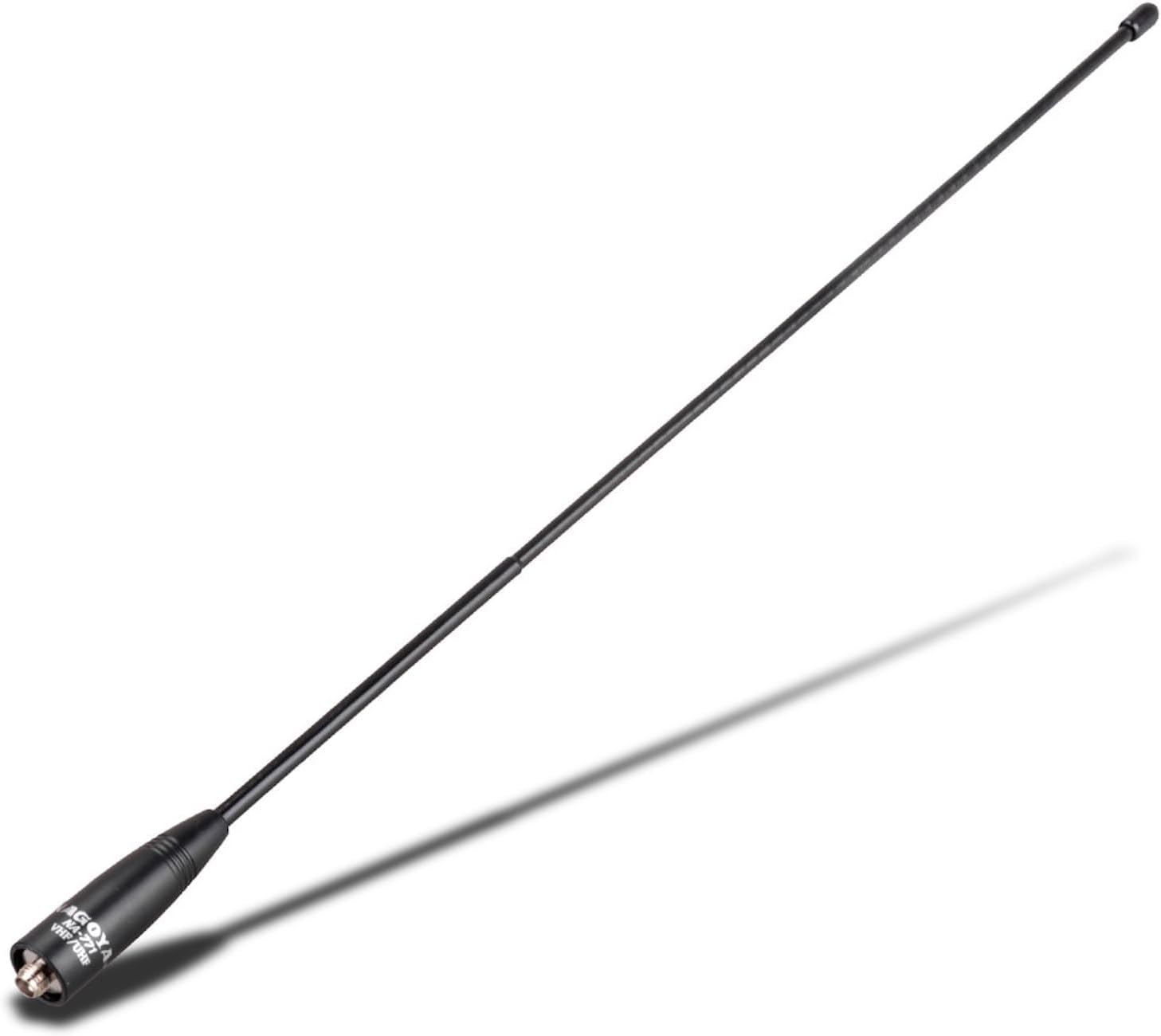 Authentic Genuine Nagoya NA-771 15.6-Inch Whip VHF/UHF (144/430Mhz) Antenna SMA-Female for BTECH