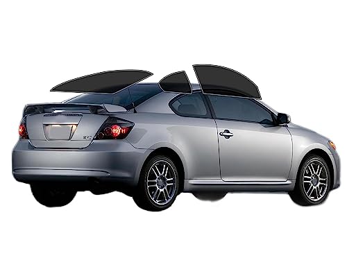 AUTOTEK Precut Windows Tint Film All Sides Cars Sun Blocking Protection Privacy Anti Shatter Glass 2 Ply Film Any Tint Shade kit for Scion TC 2005-2010