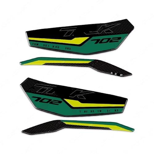 Protège-mains moto résine et réservoir TRK702 pour voyager sans rayer la moto