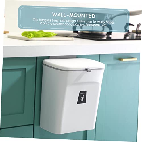 Contenedor de basura rectangular plástico para colgar miniatura 5