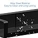 SZJHXIN 4X Strong Magnetic Stove Top Shelf, Adjustable 15-30 Inches, Fits Various Stove Lengths, Kitchen Organizer, Holds Spices, Condiments and BBQ Sauces (Matte Black)