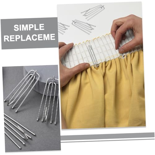 Ganchos para cortinas de ventana y ducha en salones modernos pack de 50 piezas 7
