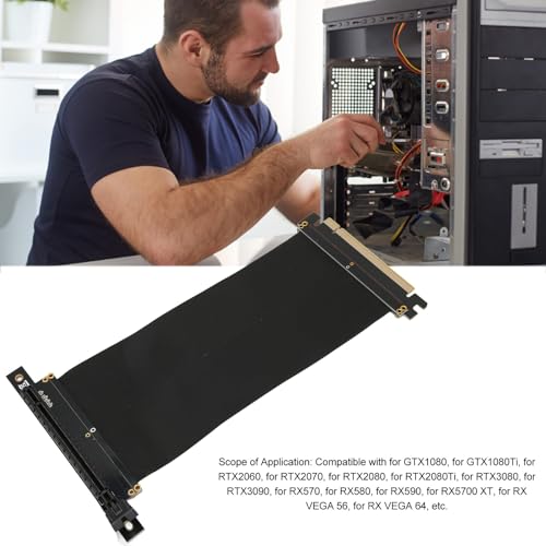 Cable elevador PCIe 3.0 X16 extensor flexible de alta velocidad compatible con RTX2060 2