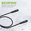 5PIN Waterproof Extension Cable for BAFANG BBS01 BBS02 HD Mid Drive Kit & Hub Motor Kits - Ebike Display/Computer Extension Cable Suit for Tricycles and Recumbent Bikes(Male to Female Connector) #3